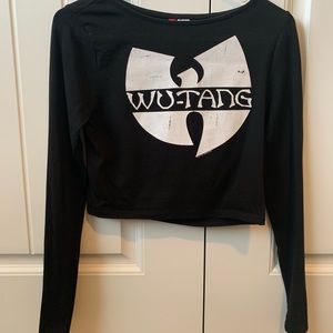 Wu-Tang Long Sleeved Crop Top